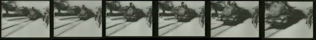 Lumière brothers: Train arriving at the Station of Ciotat (1895)