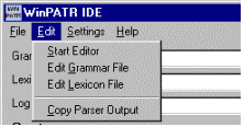 Menüpunkt Editor > Start Editor